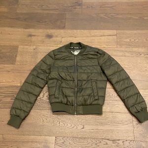 Garage bomber jacket